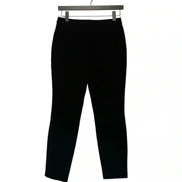 Contemporaine black dress pants w white trim at the waist, beautiful fabric - Picture 3 of 4